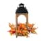 Glitzhome® 20" Fall Sunflower, Pinecone and Berry Wood Lantern Centerpiece